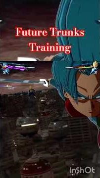 Real Footage Of Vegeta Training Trunks #gaming #gamingshorts #dragonball #sparkingzero