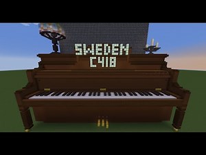 Automatic Note Block Player Piano - Sweden by C418 (No Mods No Commands)