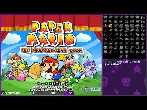 Trying out the Paper Mario TTYD OPEN WORLD RANDOMIZER!