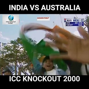 2.1M views · 12K reactions | INDIA VS AUSTRALIA ICC KNOCKOUT 2000 credit @roaustin | Cricket-my life | Facebook