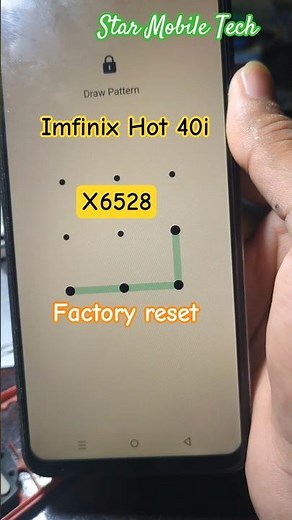 How To Hard Reset infinix Hot 40pro Hot 40i Remove Screen Lock ! how to factory reset infinix hot 40