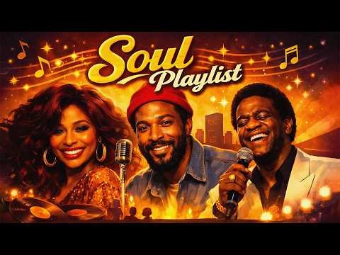Marvin Gaye, Teddy Pendergrass, Isley Brothers, The O'Jays, Luther Vandross, Al Green - SOUL 70's
