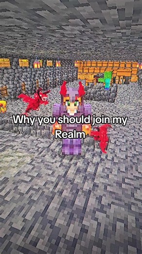 Realm Code at the End #beesmp #minecraft #bedrock #realm #smp | Minecraft Realms