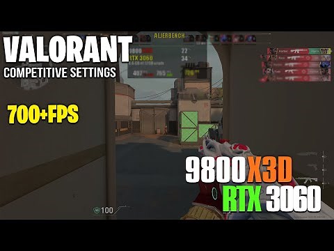 9800X3D & RTX 3060 | Valorant