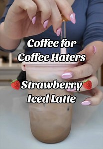 Strawberry Iced Latte — Coffee for Coffee Haters (No Espresso Needed)