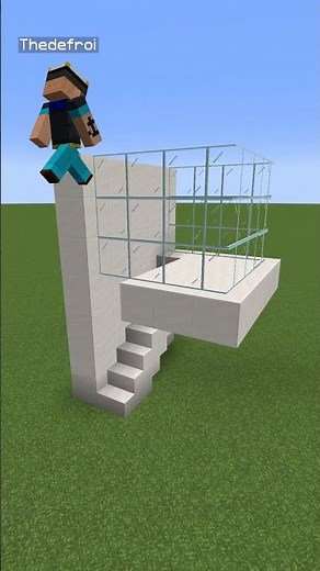 5x5 house TUTO MINECRAFT