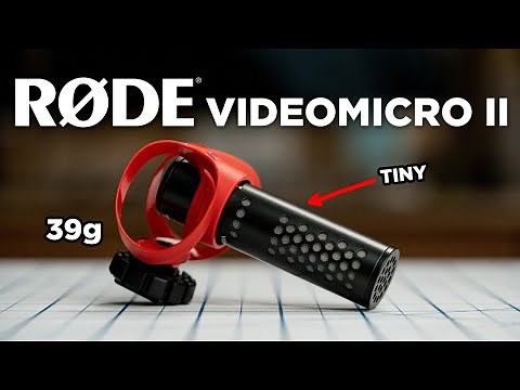 NEW COMPACT MIC of 2023 - RODE VideoMicro II