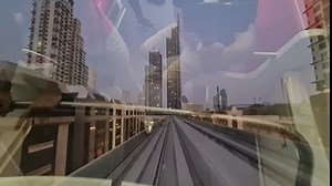 Gold BTS Line Evening Ride to ICON Siam Charoen Nakhon Station 🇹🇭 Thailand