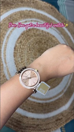Michael Kors Watch⌚️✨🌸🫰🤩 #unboxing #shortsfeed #shortsvideo #michaelkors #myntra #ytshorts #yt