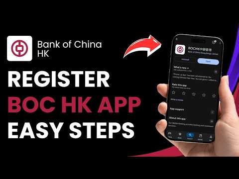 How to Register the BOC HK App