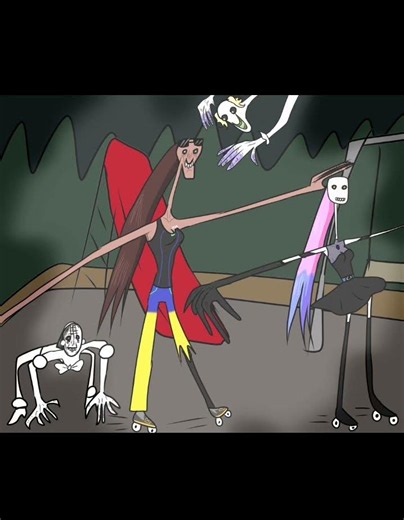 I have created drawings of the alien stage characters 