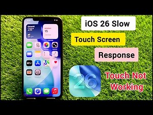 How to Fix Slow or Delayed Touch Screen Response on iPhone | iPhone Touch Screen Stuck iOS 26.