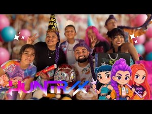 The K-pop warriors came to my birthday party 😱