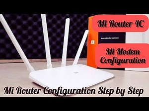 Xiaomi Mi 4C Router Configuration Setup || MI Router 4C Configuration Step by Step || #XiaomiMi4C