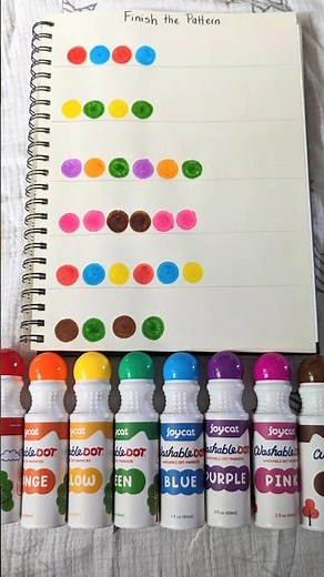 Finish The Pattern Activity | Educational Videos for Toddlers