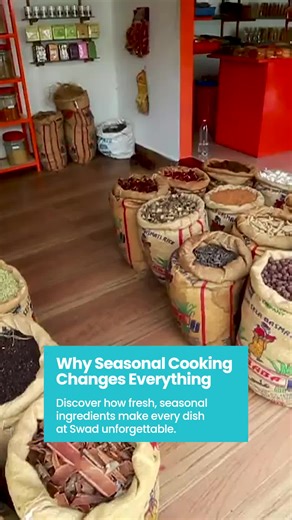 Why do our dishes taste so authentic? Because we cook with the seasons! Seasonal ingredients bring the freshest, most lively flavors to every Indian and Nepalese dish at Swad. Using what's ripe and ready means every bite bursts with tradition and nature's best. From the tangy tamarind in summer to hearty root veggies in winter, each season shapes our menu and keeps your taste buds excited. Come celebrate the magic of the seasons with us—order today and taste the true flavors of India and Nepal r
