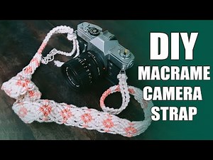 DIY Macrame Camera Strap or Belt Tutorial by LIT decor