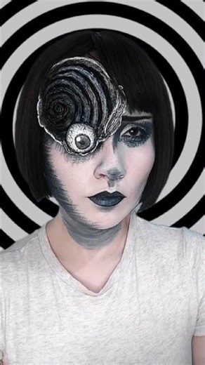 Uzumaki Cosplay/Makeup Azami Kurotani #uzumaki #cosplay #makeuptutorial