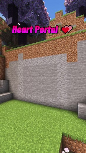Minecraft Heart Portal Design Tutorial
