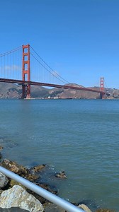 The wind and waves at the Golden Gate Bridge. #goldengatebridge #crissyfield #sanfrancisco | SFTourismTips