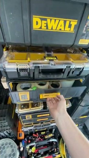 Dewalt Tough System 2.0 Drawers and 2.0 Organizers in my install van.