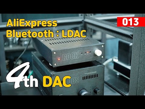 Bluetooth DAC : 알리발 가성비 2번째 BT LDAC 결합 하이엔드 DAC