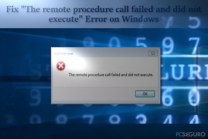 ¿Cómo solucionar el "Error en la llamada a procedimiento remoto y no se ha ejecutado" en Windows?