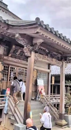四国八十八ヵ所六番安楽寺、本堂、大師堂。蜂須賀家の家紋が入った 雪洞がある宿坊、四国八十八ヶ所 6番 安楽寺。 #四国八十八ヶ所 #6番 安楽寺
