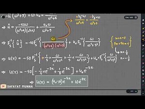 14. ODE Solution by Fourier Sine and Cosine Transform || Safayat Munna,BUET'19