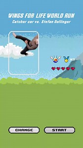 3.2K views | Von der Spielkonsole direkt ins Rennen gegen das Catcher Car: Stefan Dollinger zeigt, wie's geht.  #redbull #verleihtflüüügel #wingsforlifeworldrun #wingsforlife | Wings for Life World Run | Facebook