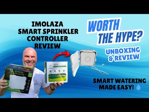 ImoLaza Smart Sprinkler Controller Review | The Ultimate Smart Irrigation Upgrade for Your Lawn! 💧