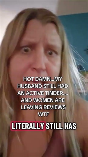 He said he 'I dont use tinder....so why are women leaving reviews? #messytok #cheater #cheatertok