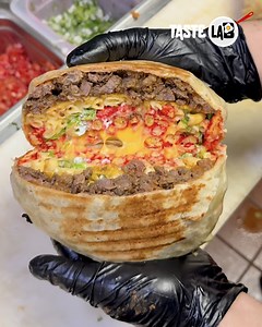 12K views · 37 reactions | Creamy mac and cheese wrapped in a golden, crispy shell. A bold fusion of comfort food and crunch in every bite. | Taste Lab | Facebook