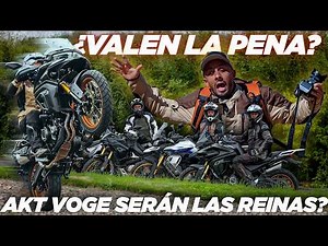 AKT VOGE en China: prueba real de la 900, 800, 525 y Rally 300 | ¿Cuál comprar?