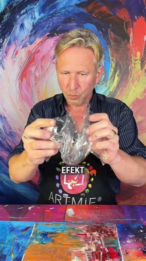 Ako efektne využiť zvyšné olejové farby z palety 🖌️🎨 #artmie