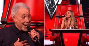 Tom Jones and LeAnn Rimes make crowd swoon with dreamy duet of Everly Brothers classic