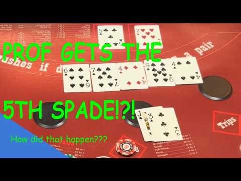 Professor gets the 5th Spade!