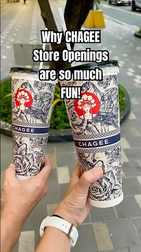 There’s nothing quite like a CHAGEE grand opening. Good vibes, great tea, and even better surprises.