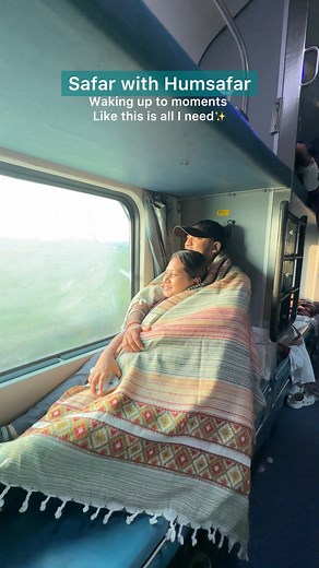 3.2M views · 42K reactions | Manifested Morning like this Our first long train Journey❤️輸 . #mountaingirlsubarna #trendingreel #couplegoals #travelblogger #TravelGoals #travelstories #fypシ゚ | 헠헼혂헻혁헮헶헻헚헶헿헹 헦혂헯헮헿헻헮 | Facebook