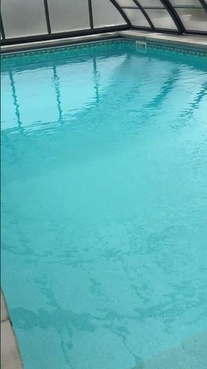 Have a peak into year round swimming pool with retractable enclosure!