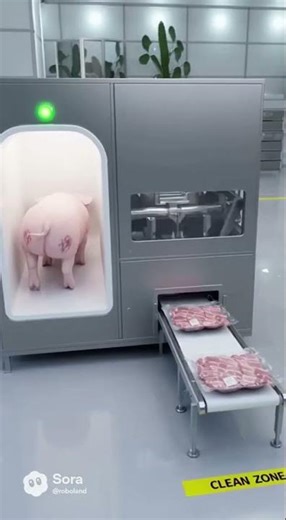 How Pork Is Made in the Robotic World