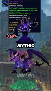 RAREST obtainable mounts in World of Warcraft. Do u have any? #shorts #worldofwarcraft #thewarwithin