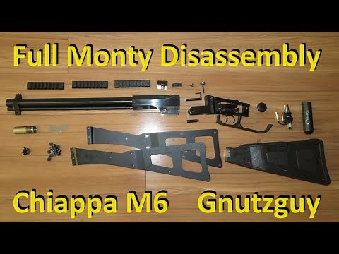 Chiappa M6 Survival. Review and Full Monty disassembly. 12g shotgun. 22lr