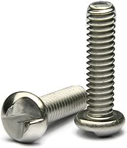 #10-32 x 3/8" Stainless Steel One Way Security Screws - Tamper Resistant Machine Screws (25)