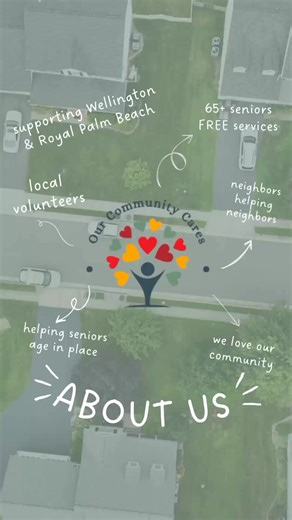 Let’s get to know each other 李Our Community Cares is a local nonprofit 501(c)(3) that provides free services and companionship for local seniors 65+ so they can continue to age in place with confidence and community. If you are new here, welcome. We are excited to share our mission and the heart behind what we do. | Our Community Cares | Facebook