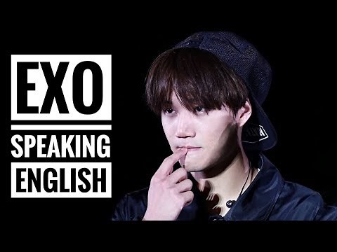 EXO Speaking English Compilation [Try Not To Laugh Challenge]