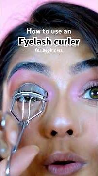 HOW to use an *eyelash curler* STEP BY STEP 😍 in depth tutorial for beginners 💖 #makeup