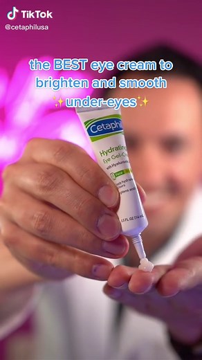 Hydrating Eye Gel-Cream for Brightening and Smoothing Under-Eyes