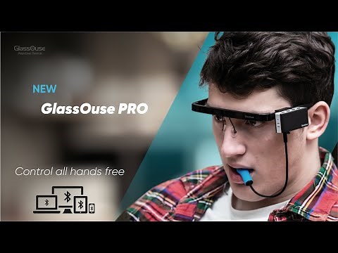 GlassOuse PRO - New Assistive tech in 2022 for People with Disability - to Control Phones & PCs