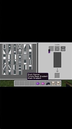 cool banner in Minecraft😎 #minecraft #shorts